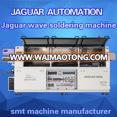 full-auto pcb dip soldering machine/wave soldering machine mini wave soldering